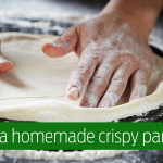 Enjoy a homemade crispy pan pizza