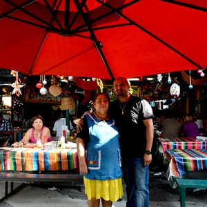 Family owners of Taqueria Aztlan of Redland Market Village